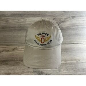 US Open 2012 Olympic Club Hat USGA Member Beige Baseball Ball Cap Lid Golf